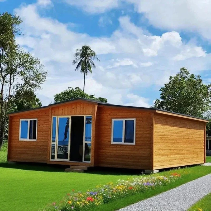 Venta al por mayor Casa pequeña prefabricada Casa contenedor expandible móvil prefabricada Villa de lujo de 40 pies y 20 pies a la venta Hogar portátil 2 3 dormitorios
