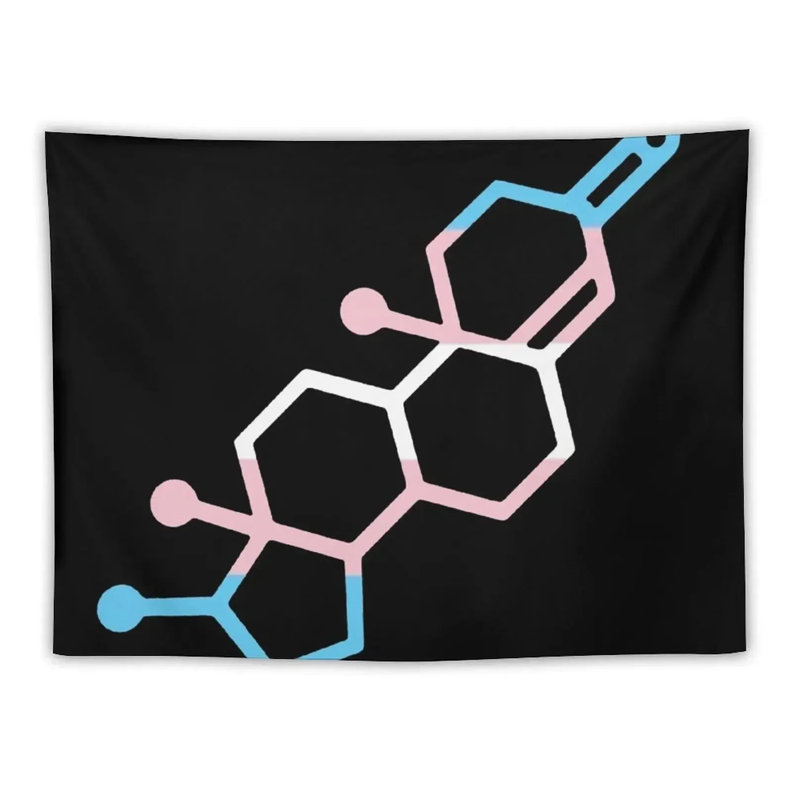 Testosterone Chemical Bond Tapestry Wall Coverings Room Decoration Aesthetic Tapestry