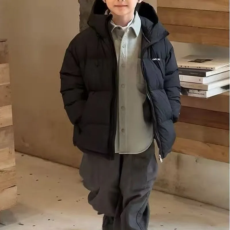 New  Boy  Winter Down Jacket Thickness Kids Baby  Coats  Children   Autumn  2025-A096