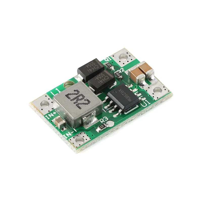 Mini DC boost module 5V3A high efficiency 3.7V lithium battery boost circuit board mobile power supply