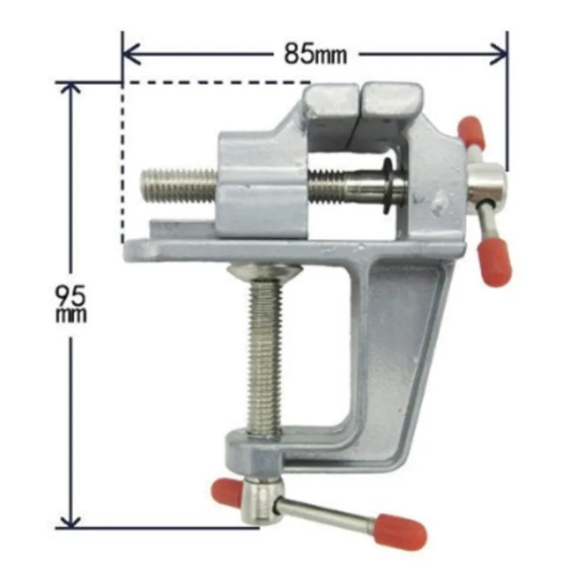 Mini stół ze stopu Aluminium zacisk roboczy imadło wielofunkcyjny stół imadło stołowe imadło śrubowe do rękodzieła formy stałe narzędzie do naprawy