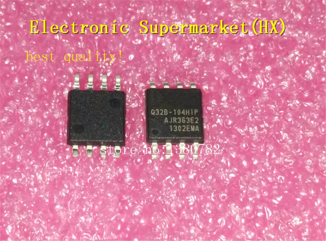 New original 50pcs/lots Q32B-104HIP  EN25Q32B-104HIP EN25Q32B  EN25Q32  Q32B  SOP-8  IC In stock!