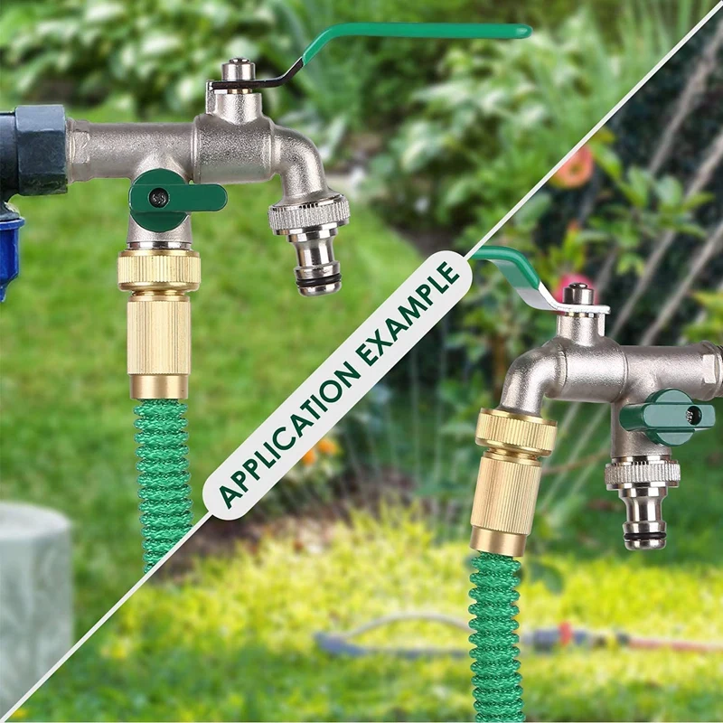 

ABGR-1/2-дюймовый двойной выпускной кран с защитой от ржавчины и мороза, высококачественный латунный кран с двойным соединением и насадкой для шланга