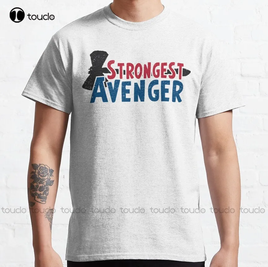 Strongest Hero Strongest Avenger Classic T-Shirt Dress Shirts For Women Tee T Shirts Digital Printing Breathable Cotton Retro