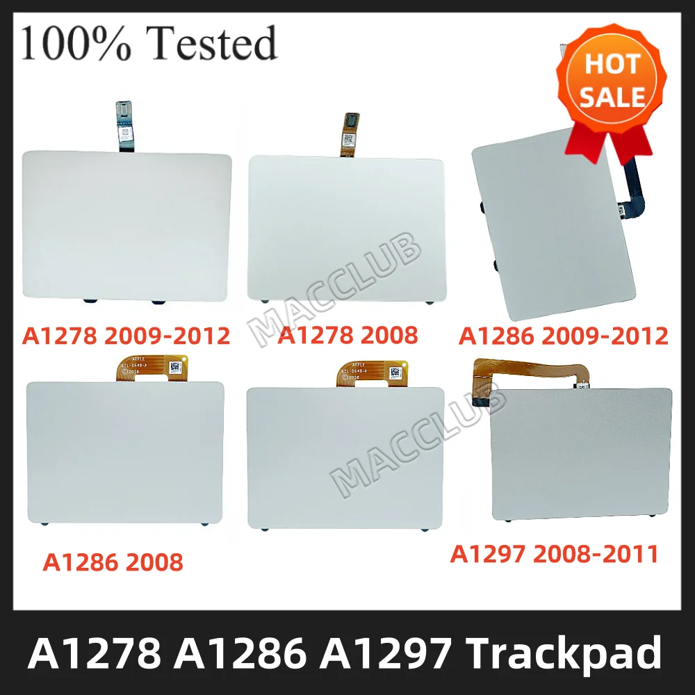 Bantalan jejak bantalan sentuh Laptop untuk Macbook Pro A1278 A1286 A1297 2008 2009 2010 2011 2012 kabel Touchpad