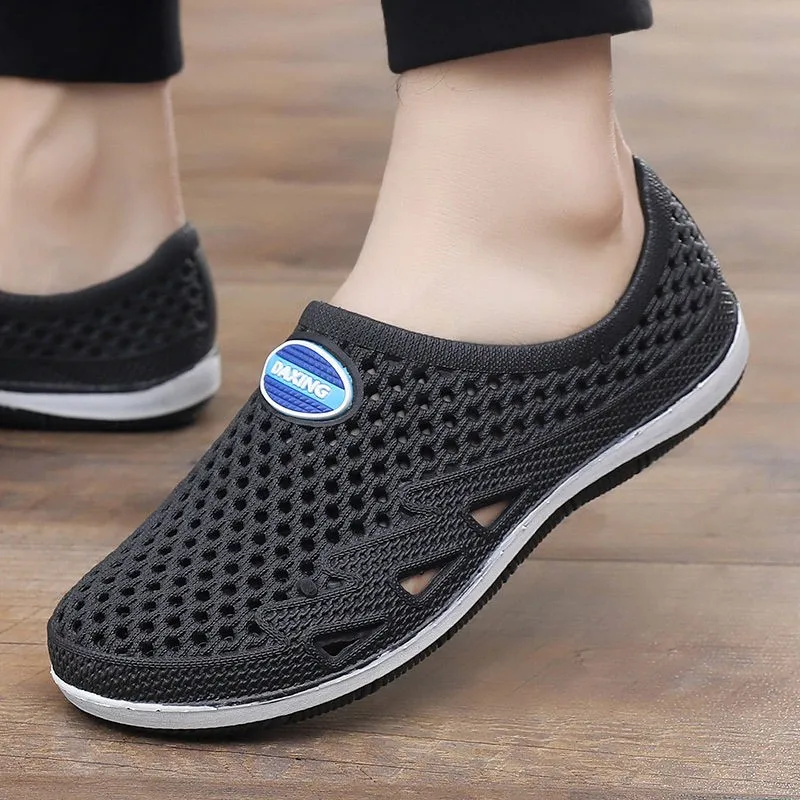 Men's Rain Boots Summer Outdoor Wear Resistant Fishing Special for Rain Day Delivery Rider Clog Shoes Anti-slip Work Water Shoes