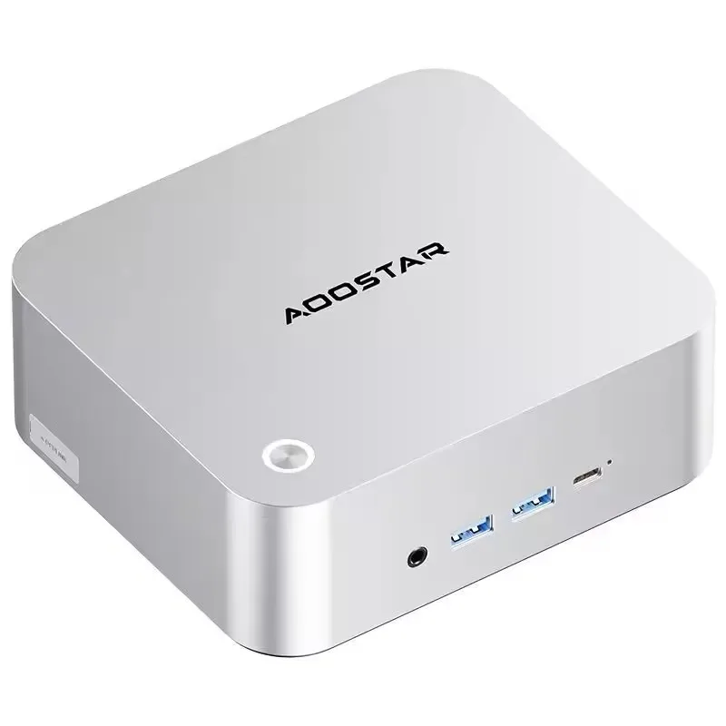 AOOSTAR MACO Mini PC AMD Ryzen 7 H255 Mini PC Windows 11 WiFi 6 USB4 PC para juegos DDR5 5600MHz compatible con 4 pantallas 4K/8K ordenador