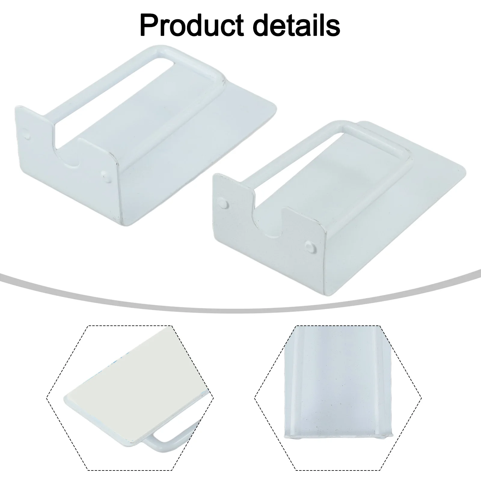 Attached Convenient Storage Spacious Toothbrush Holder Water Cups Cleanliness Wall Compatible Convenient Storage