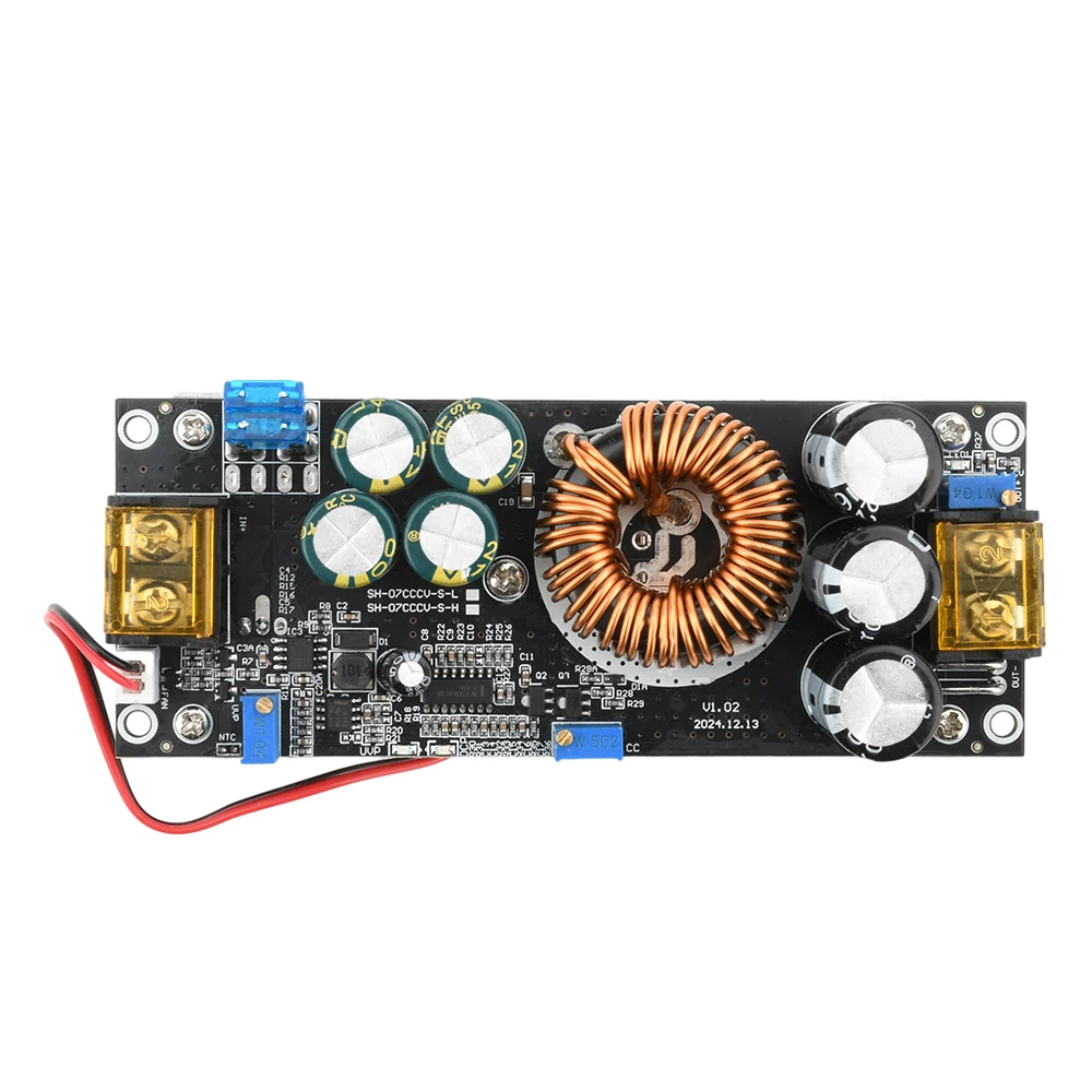 1200W 20A DC-DC Boost Converter Step Up Power Supply DC14-60V to 14-90V DC14-85V to 14-90V/14-120V Adjustable Voltage Module