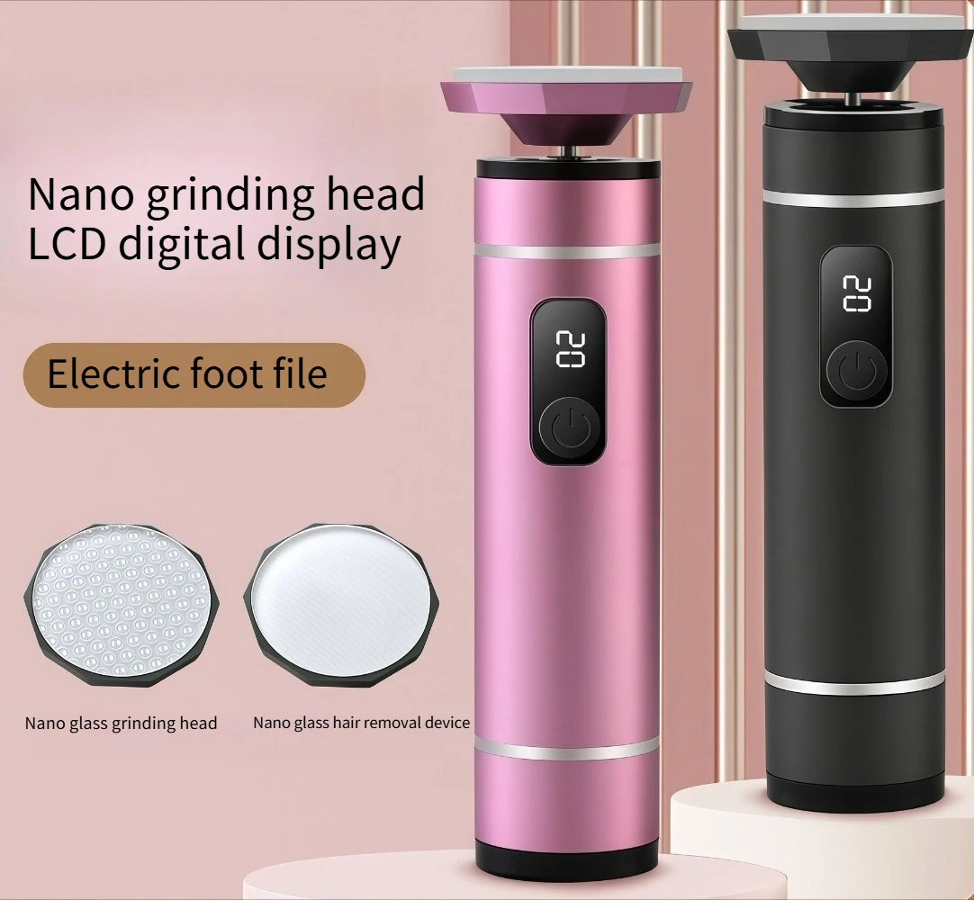 New electric foot trimmer, foot grinder for removing dead skin and calluses, rechargeable without hurting feet