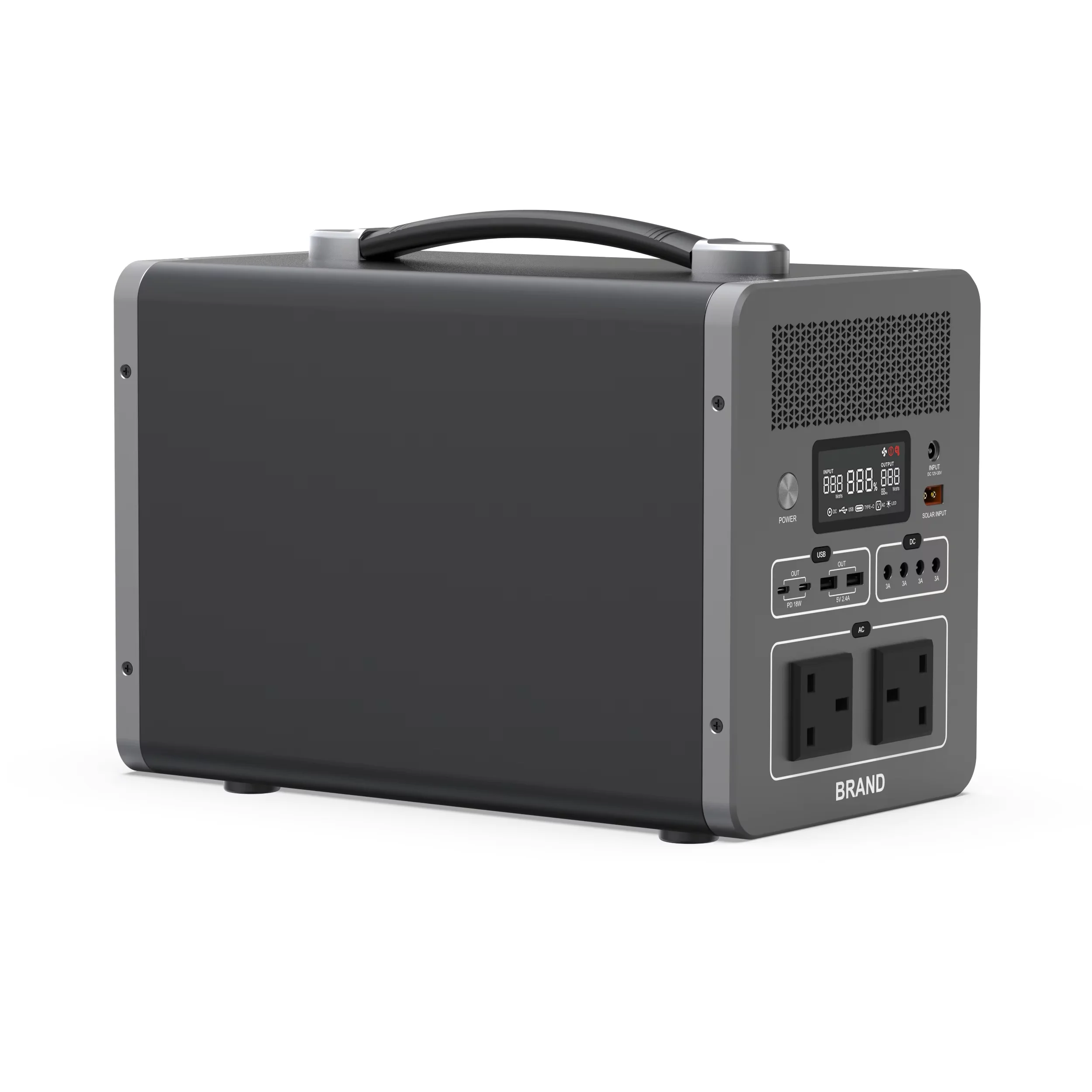 

Outdoor Portable Power Station Multi-Function Device MPPT Controller Renewable Energy Backup Solar Panel Car