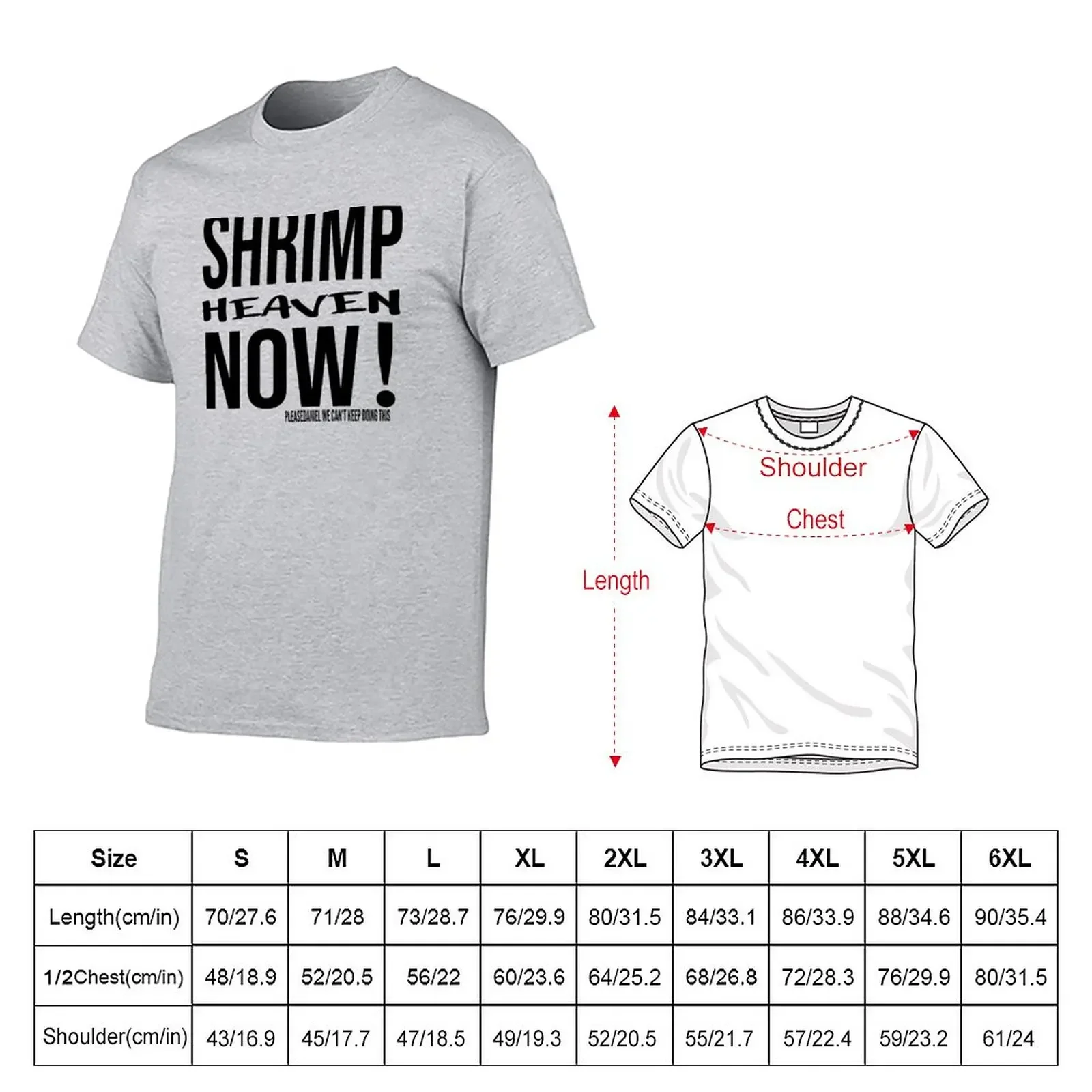 New Shrimp Heaven NOW! - Dark T-Shirt anime plain graphic t shirts essential t shirt mens shirts graphic tee