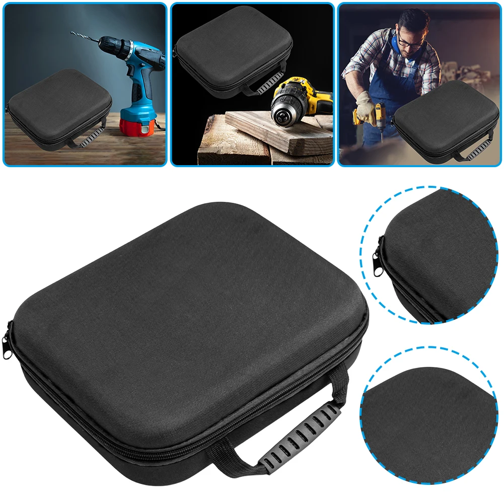 Multifunction Portable Electric Drill Tool Bag Waterproof Tools Bag Pouch Large Capacity Tool Storage Bag Hardware Organizer