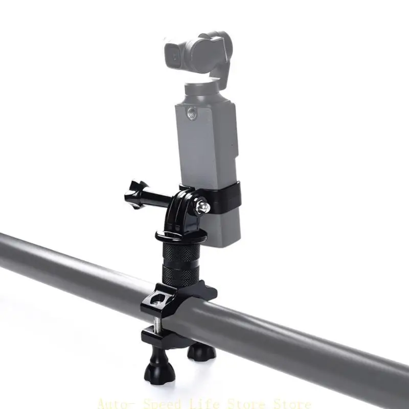 

02DA Handheld PTZ Accessories Metal Stand Cool Ballhead Arm Super Clamp Mount