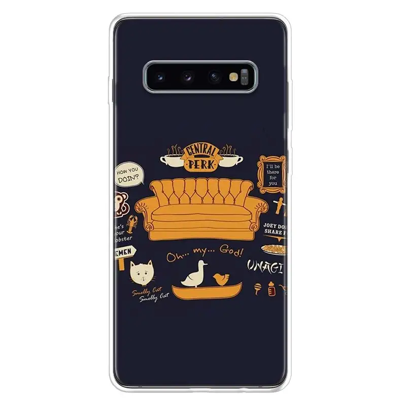 Friends TV Show Series Sitcom Phone Case For Samsung Galaxy S25 S24 S23 Ultra S22 Plus S21 S20 FE S10 + Soft TPU Back Cover Fund