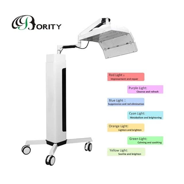 2023 Popular Hot Item 7 Colors Cosmetic Beauty Light Photonic PDT Machine For Salon Used Facial Machine