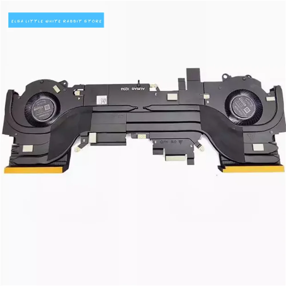 

FOR DELL G15 5530 Cpu GPU Cooling Heatsink FAN 0DV367