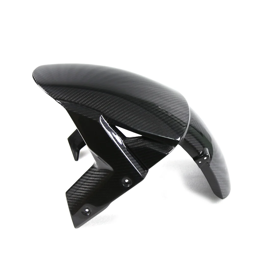 For Kawasaki H2/H2R 2015+ SX ZX6R Z800 Z1000 Carbon Fiber Motorcycle Front Fender Mudguard Modified Accessories Parts Fairing