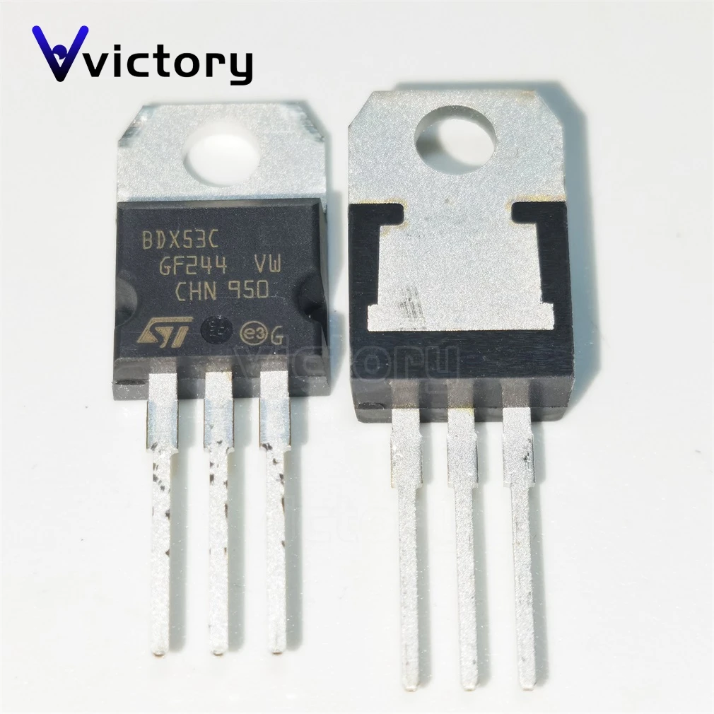 5 pieces BDX53F BDX54B BDX54C TO-220 Darlington Transistor BDX53A BDX53B BDX53C BDX54F BDX54A