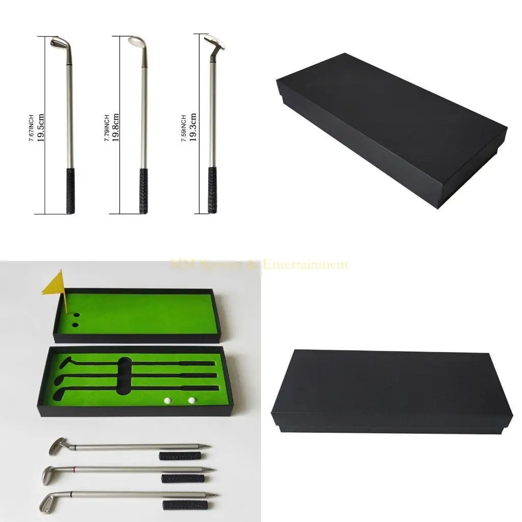 

31be Premium Mini Golf Pulter Set Set Ballpoint для творческого написания принадлежностей Acces