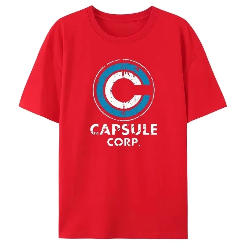 Pouch Company مطبوعة الرجال قصيرة الأكمام جديد تي شيرت القطن فضفاض تنفس الجرافيك تي شيرت رداء علوي غير رسمي ملابس للرجال