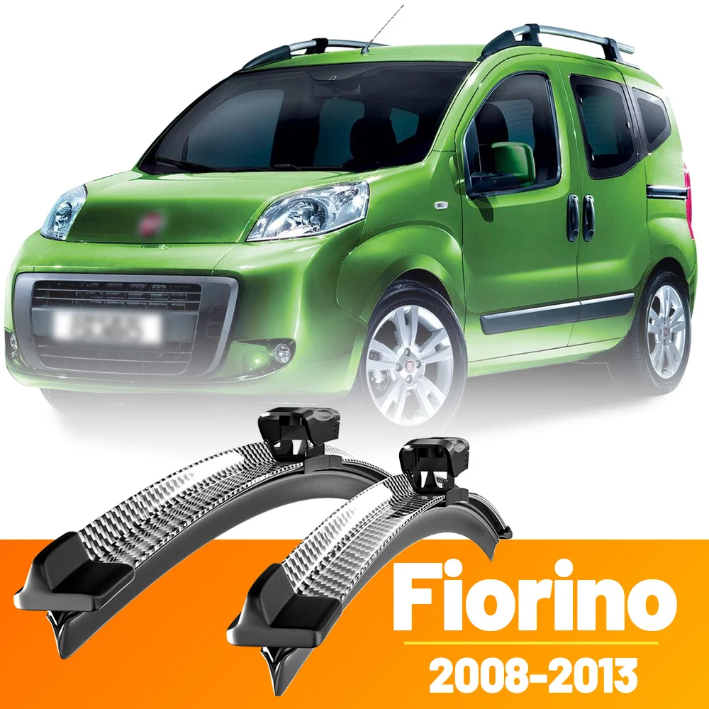 

2pcs Front Windshield Windscreen Wiper Blades Carbon Fibre Wipers For Fiat Fiorino 2008-2013 2009 2010 2011 2012