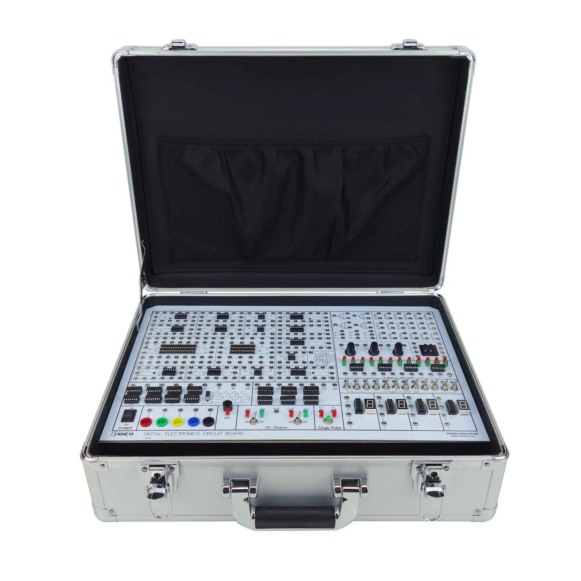 Portable Electronics Circuit Principle Experiment Box Educational Trainer Electronic Training Kits Teaching Equipment For School