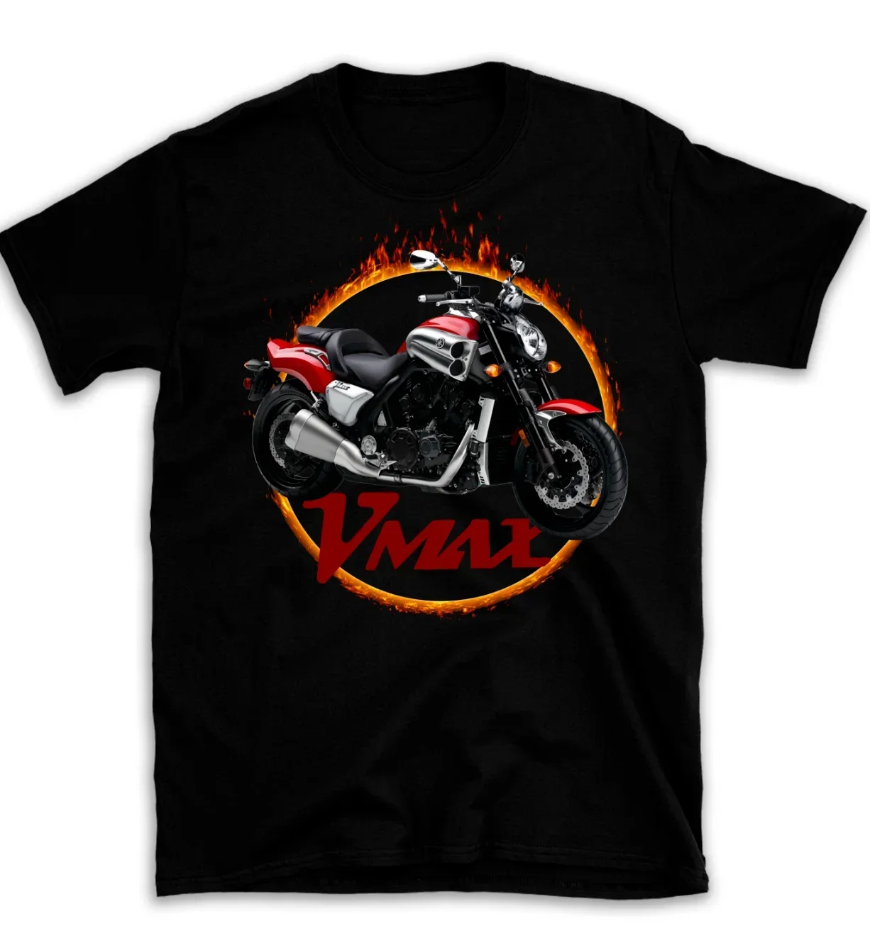 Classic Japanese Motorcycle Vmax VMX 1700 T-Shirt 100% Cotton O-Neck Summer Short Sleeve Casual Mens T-shirt Size S-3XL manga