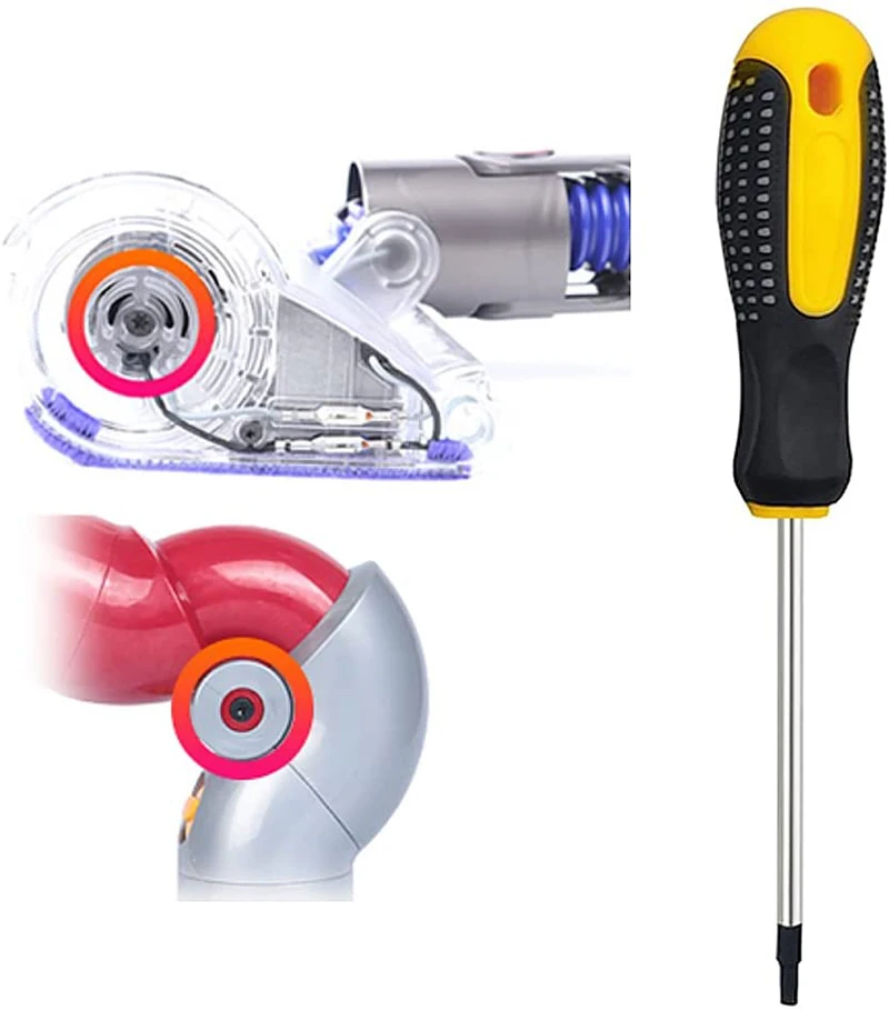 Set di cacciaviti strumenti di riparazione per aspirapolvere Dyson V6,V7,V8,V10,V11,V8 Slim,Ditital V10 Slim smontare e pulire