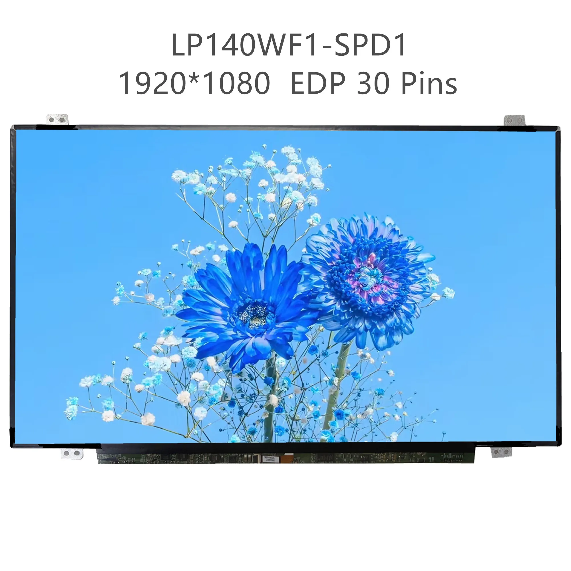 LP140WF1-SPD1 LP140WF6-SPD1 N140HCE-EAA NV140FHM-N31 N41 14.0'' Laptop LCD Screen 1920*1080 EDP 30 Pins