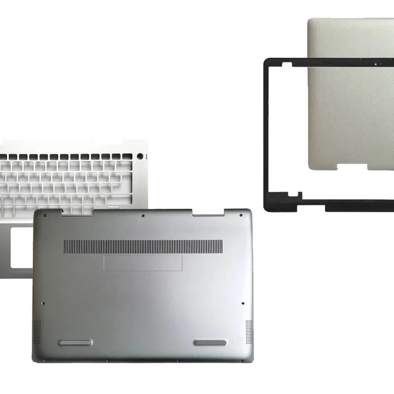 

For Dell Inspiron 14 MF 5481 5482 2 in 1 New LCD Back Cover Bezel Palmrest Bottom Case Laptop Housing Cover 01K3JR 041KVJ 0637YH