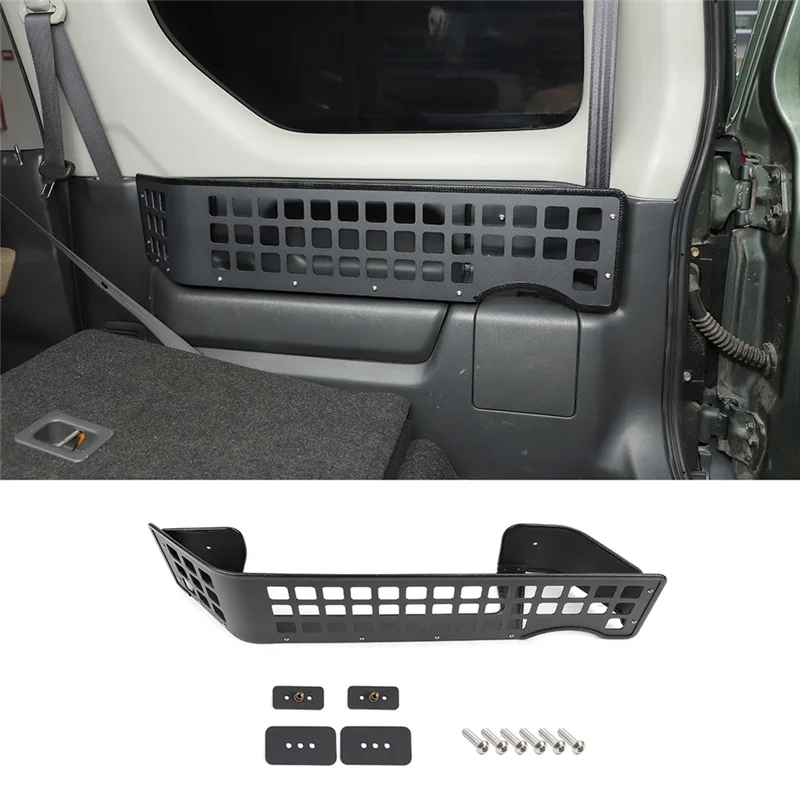 Trunk Door Side Organizer Box Bracket for Suzuki Jimny 2007-2017 Rear Trunk Multifunctional Tool Storage Box Rack ,Right