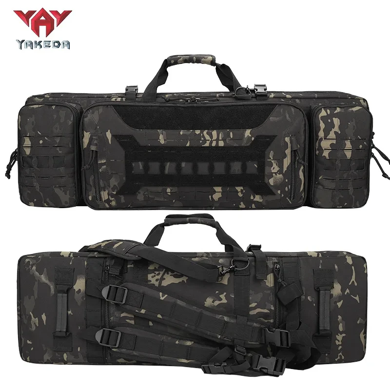 Imagem -05 - Yakeda Outdoor Tactical Gun Bolsa Mochila Longa Impermeável Pesca Caça Rifle Bolsa Grande Capacidade Shell Duro 36