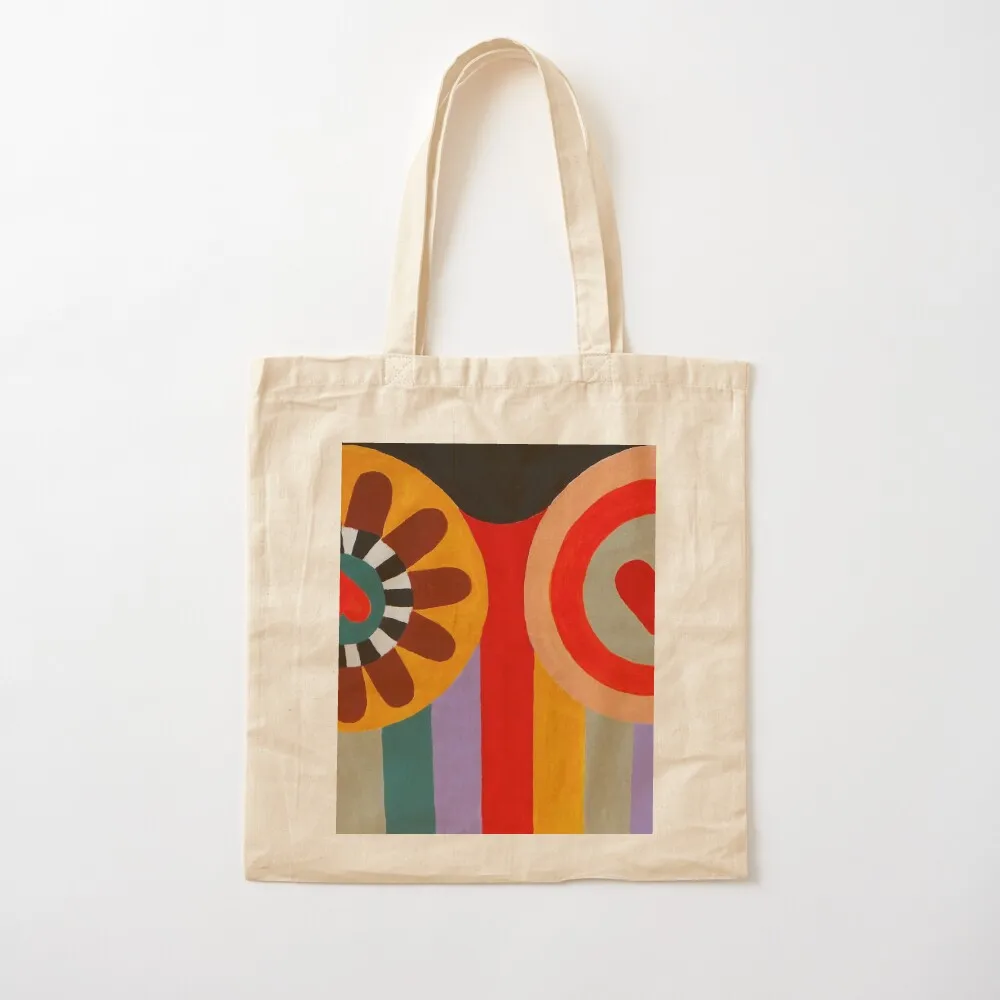 

Nana Painting in Homage to Niki de Saint Phalle Tote Bag canvas tote bag eco pack