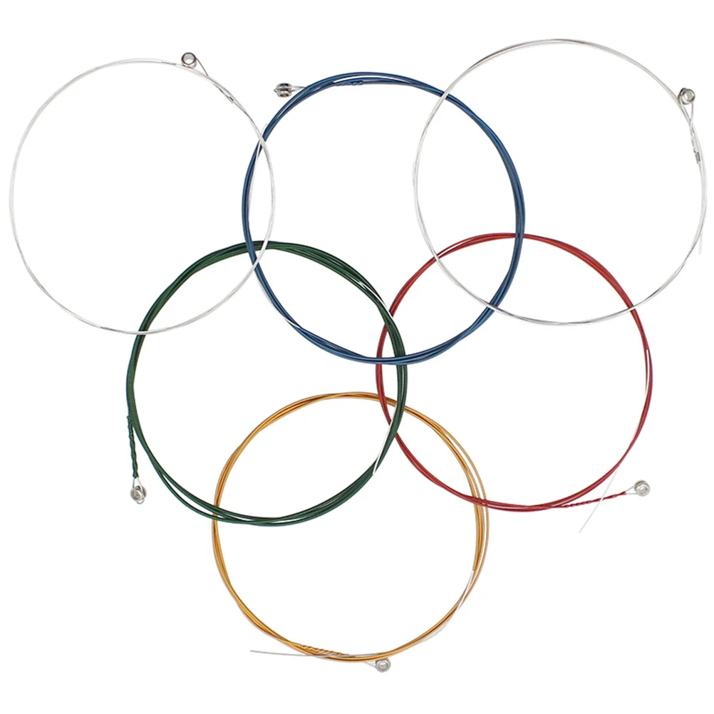 

Replacement Guitar String Acoustic Accessories Single Light Colorful Copper Alloy