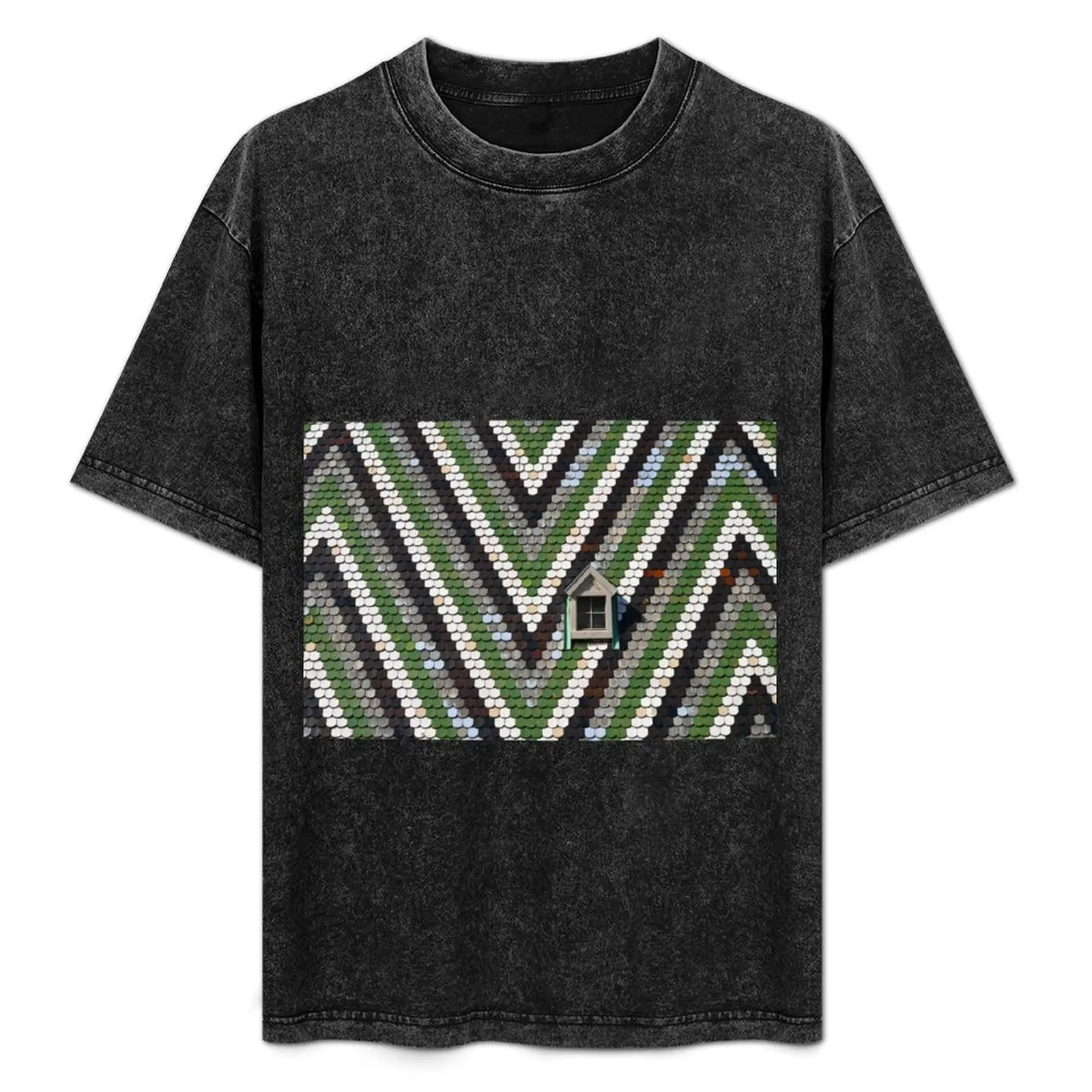 

Saint Stephen Church colorful roof detail in Vienna Austria T-Shirt Festival Party Tee Top
