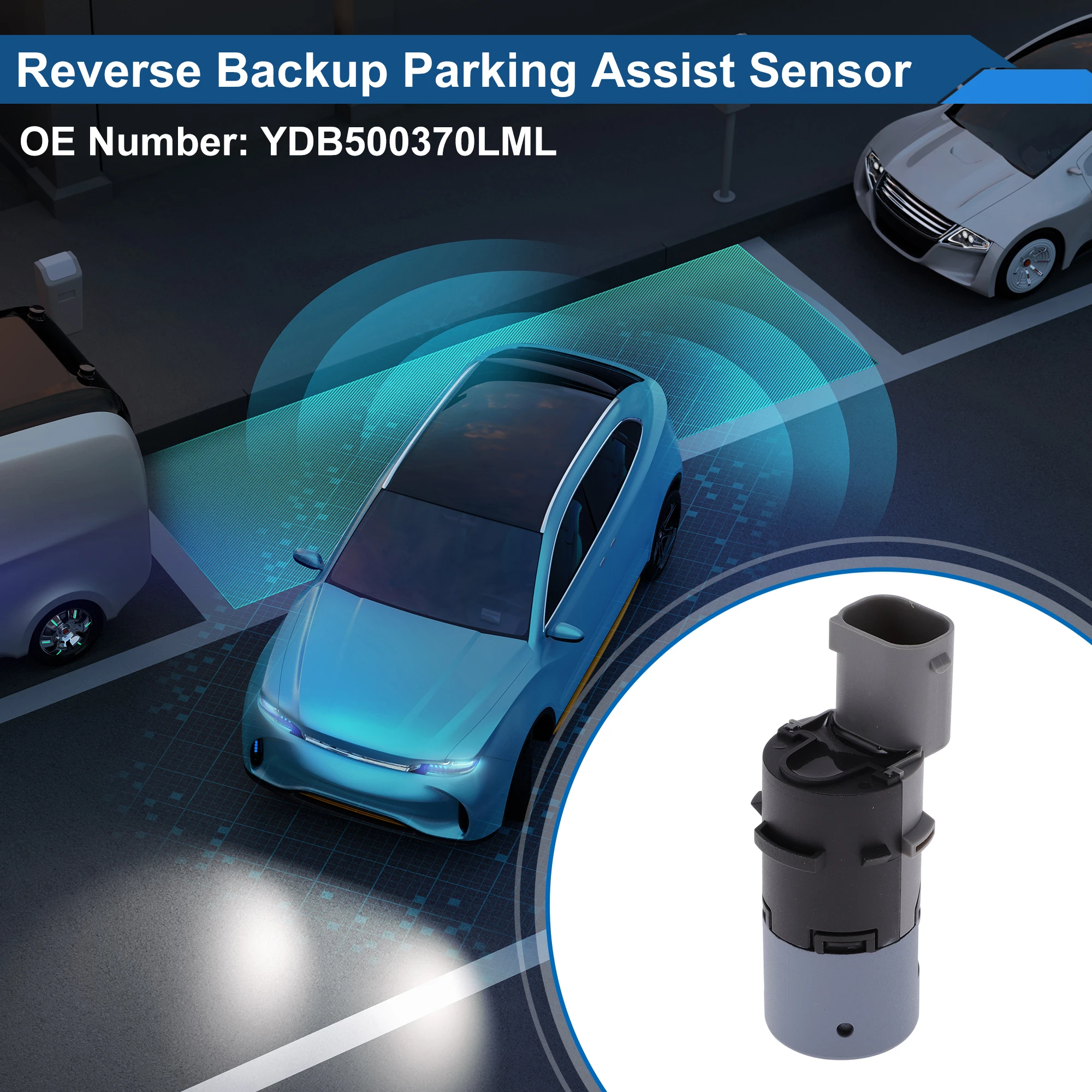 UXCELL Reverse Backup Parking Sensor for LAND ROVER Range Rover L322 3.0D 02-12 Gray