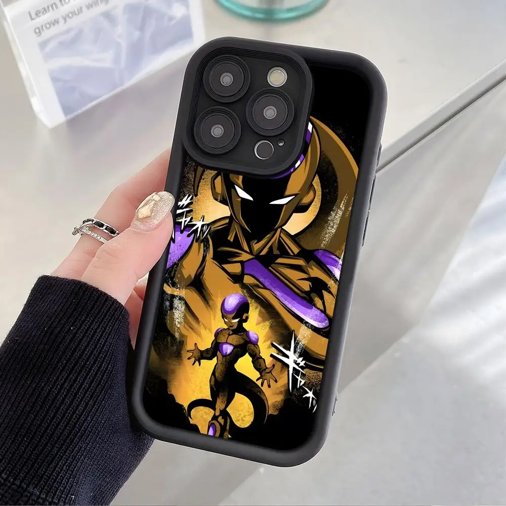 

Чехол для телефона из утолщенного ТПУ с аниме-дизайном Драгон Фриза для iPhone 17 16 15 14 13 12 11 Air Pro Max Plus, цветной