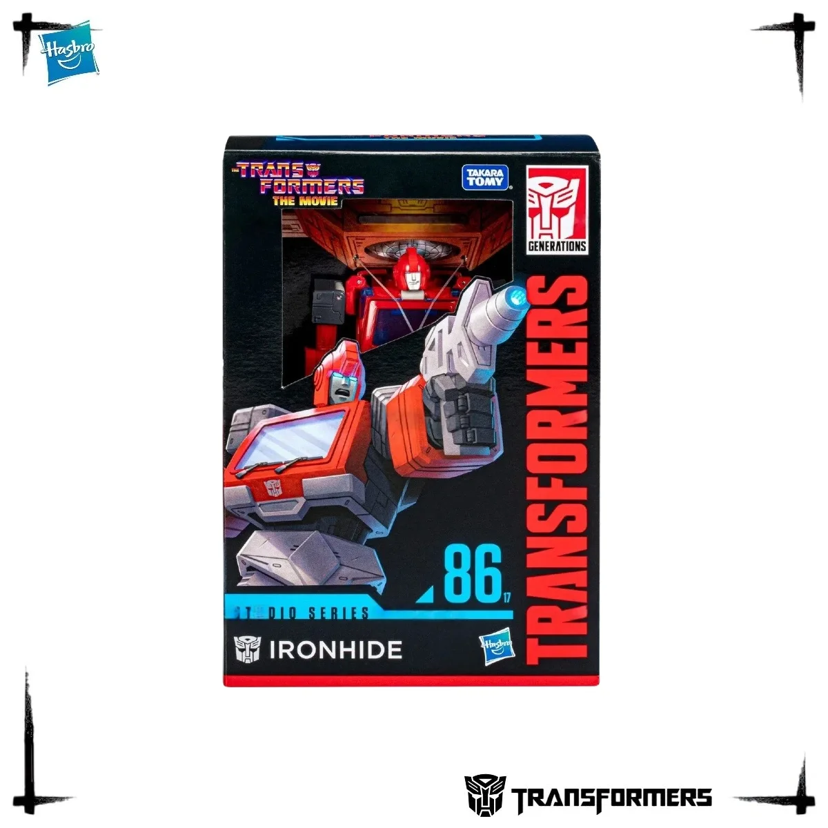 Hasbro Transformers Studio Series 86-17 Voyager Class Ironhide 1986 Movie Van Transform Robot Actionfigur