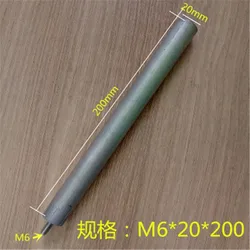 For Haier Waterboiler Shank Length M4/M6 Male Dia Anode Rod 13/14/16/20/21/22x135/140/160/200/235/250/285/296/355MM