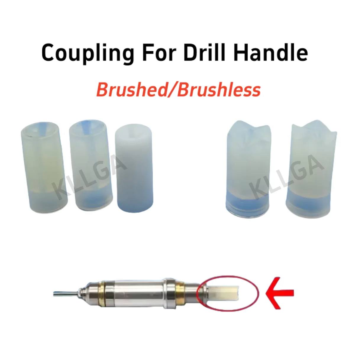 

Durable Coupling for Strong Marathon Electric Nail Drill, Micromotor Handle, Spare Parts Replacement, Plastic Corss, 5Pcs