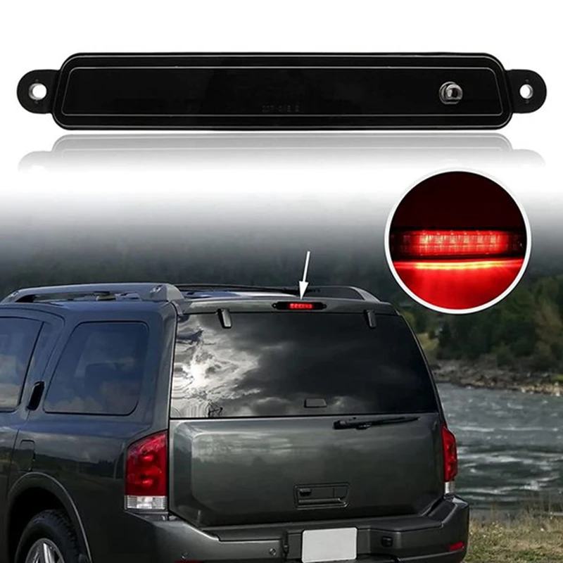 LED 3a terza luce di stop per Nissan Armada 2005-2015 Pathfinder-Armada 2004 Infiniti QX56 2004-2010 muslimate