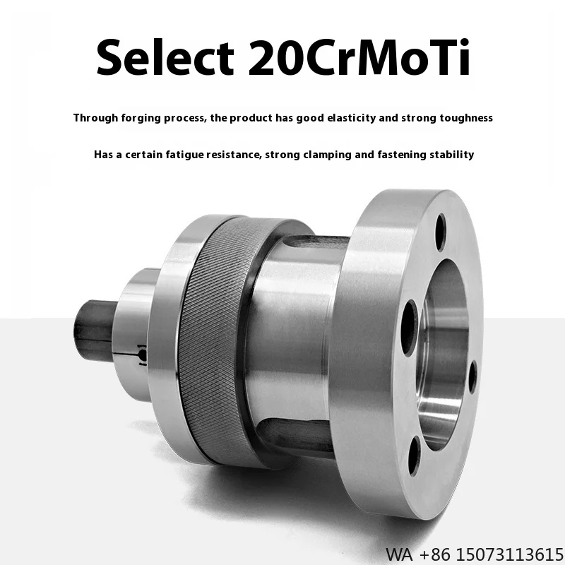 

Custom CNC Lathe Eight-Jaw Internal Expansion Fixture - Non-Standard Push-Type Elastic Support Head