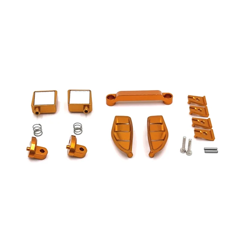 -MEOF RC Car Upgrade Car Shell Trim Kit For MJX 1/12 H12Y H12Y+ RC Car Upgrade Accessories Gold