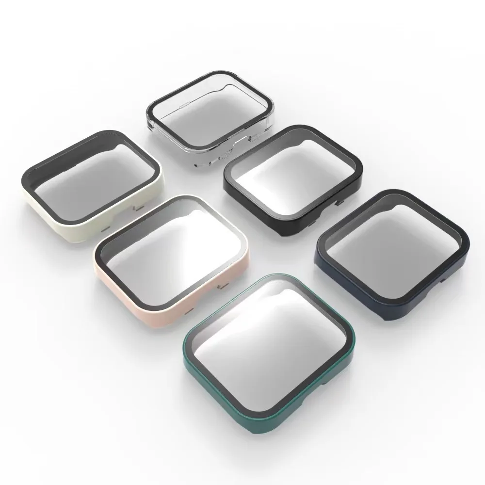 เคสกรอบฟิล์มเคสโทรศัพท์แบบกระจกขอบแข็งสำหรับ amazfit BIP 5สมาร์ทวอท์ชอุปกรณ์เสริม Bip5