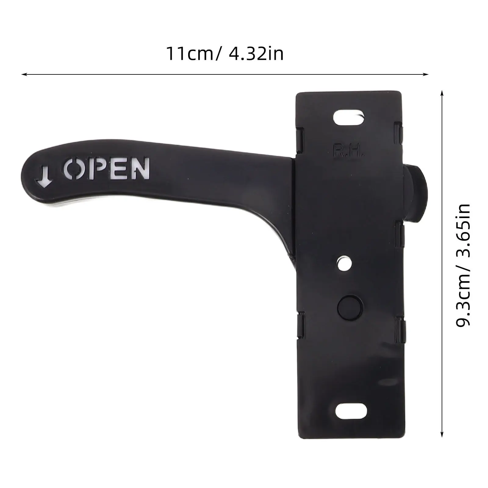 2Sets Rv Screen Door Handle Latch Kit Weather Resistant Easy Install Left Right Camper Trailer Screen Door Accessories