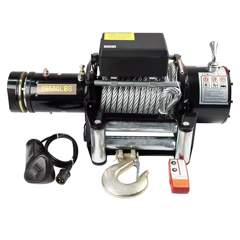 

Wholesale Products Multifunctional Lifting Tension Winches 24V 48V Battery Winch Driven DC Winch