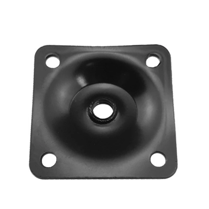 แผ่นยึดขาเฟอร์นิเจอร์4ชิ้น/เซ็ตแผ่นยึดขาโซฟาที่แขวน M8สลักเกลียวอะแดปเตอร์ชุดตัวยึดแผ่นโลหะสำหรับ