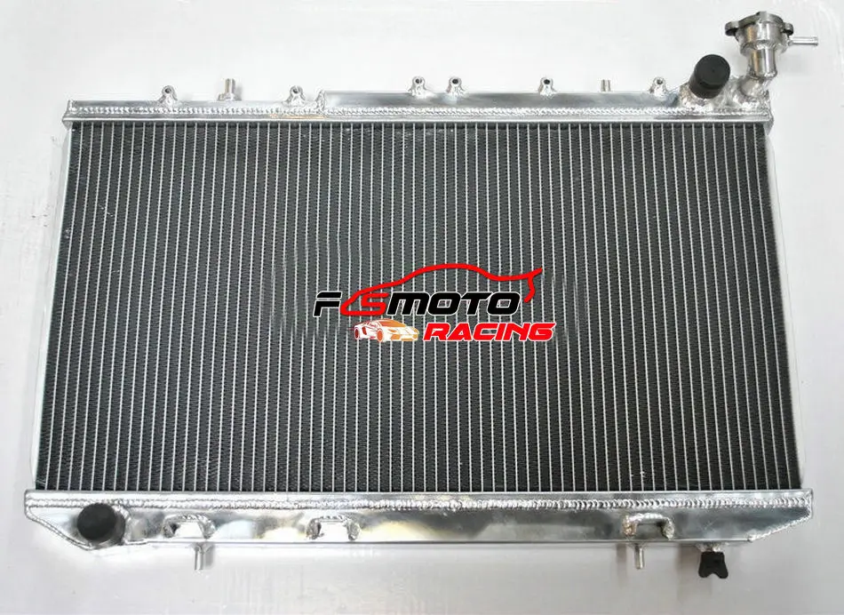 Aluminum Radiator For NISSAN Primera P10 1.6 2.0 MT With Cap 1990 1991 1992 1993 1994 1995 1996 90 91 92 93 94 95 96