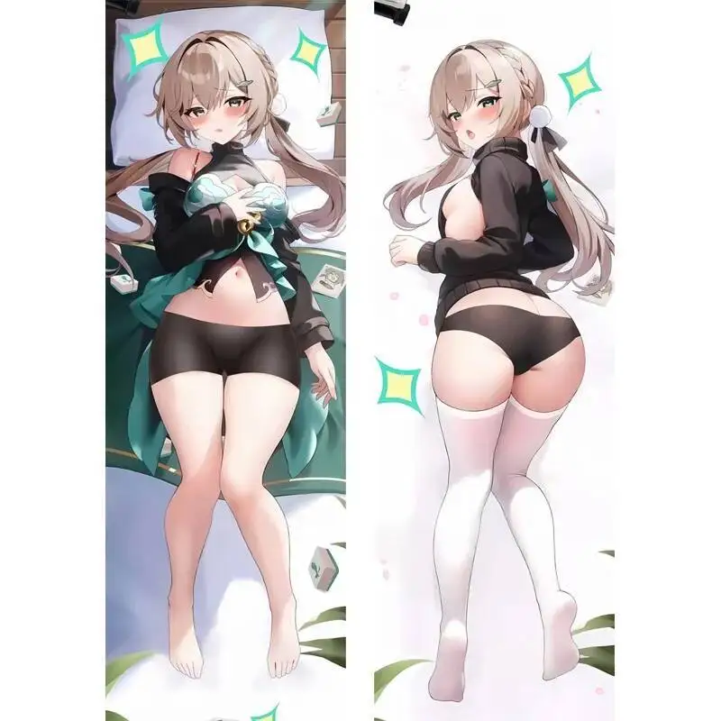 Honkai Star Rail Qingque Anime Dakimakura Body Case Game Otaku Pillow Cover